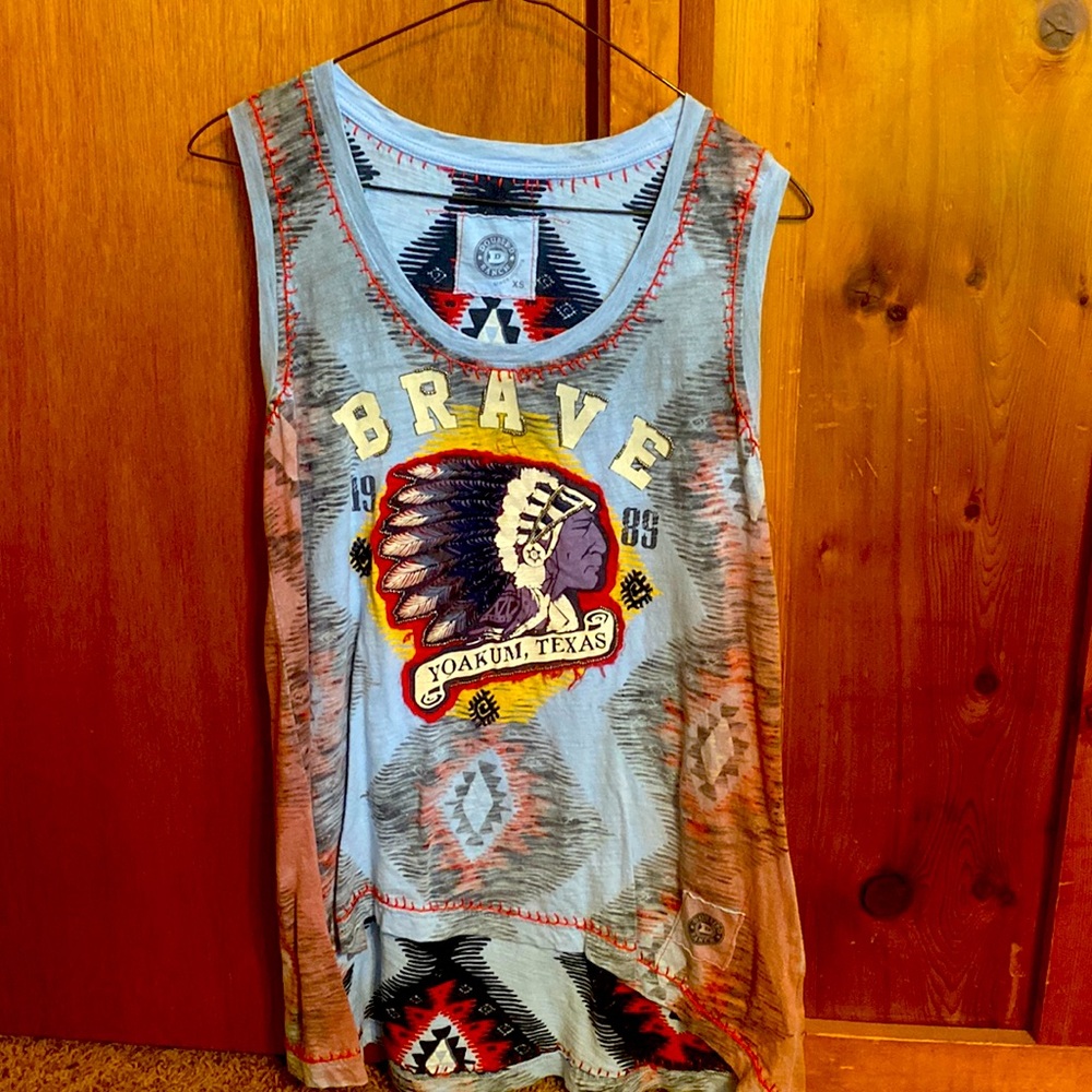 Double D Ranch Hi/Low Tank Top - XS